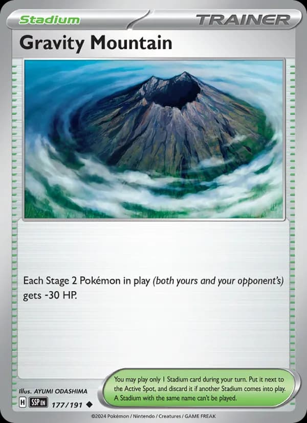 Gravity Mountain — Surging Sparks, Uncommon