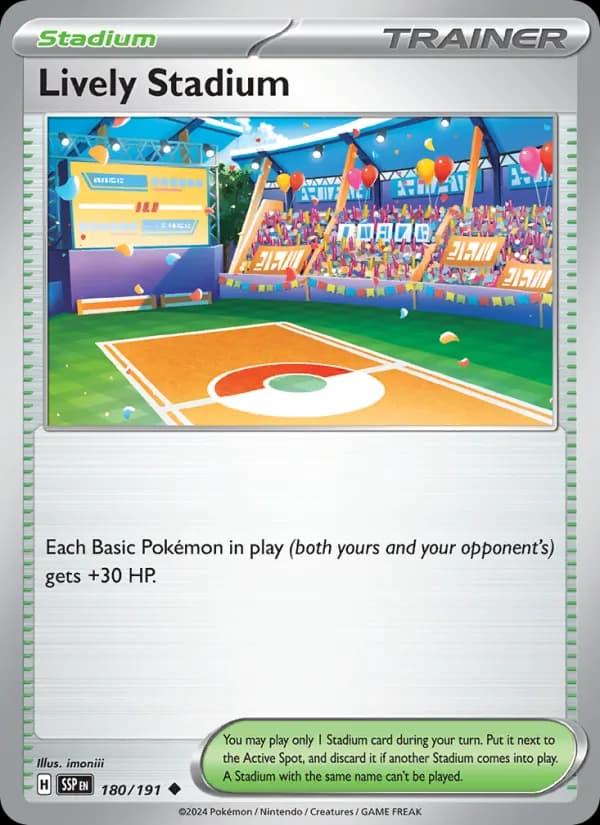 Lively Stadium — Surging Sparks, Uncommon