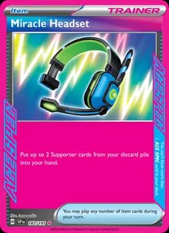 Miracle Headset — Surging Sparks — ACE SPEC Rare