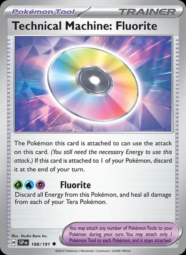 Technical Machine: Fluorite — Surging Sparks, Uncommon