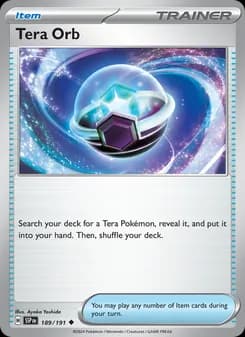 Tera Orb — Surging Sparks — Uncommon