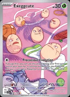 Exeggcute — Surging Sparks — Illustration rare