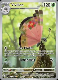 Vivillon — Surging Sparks — Illustration rare