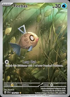 Feebas — Surging Sparks — Illustration rare