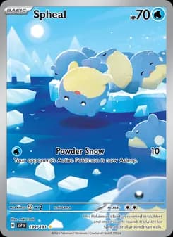 Spheal — Surging Sparks — Illustration rare