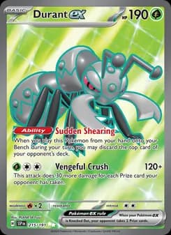 Durant ex — Surging Sparks — Ultra Rare