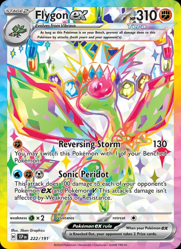 Flygon ex — Surging Sparks, Ultra Rare