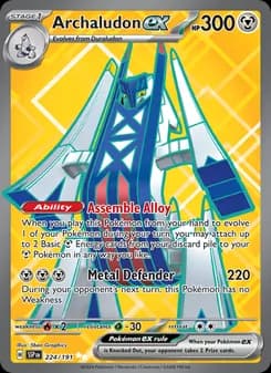 Archaludon ex — Surging Sparks — Ultra Rare