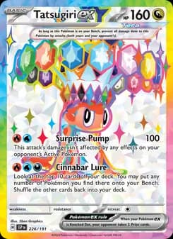 Tatsugiri ex — Surging Sparks — Ultra Rare