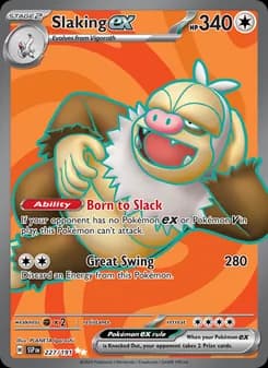 Slaking ex — Surging Sparks — Ultra Rare