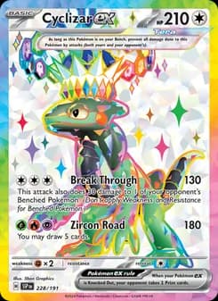 Cyclizar ex — Surging Sparks — Ultra Rare