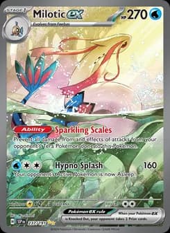 Milotic ex — Surging Sparks — Special illustration rare