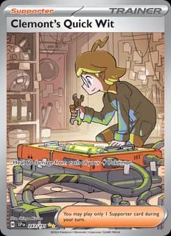 Clemont's Quick Wit — Surging Sparks — Special illustration rare