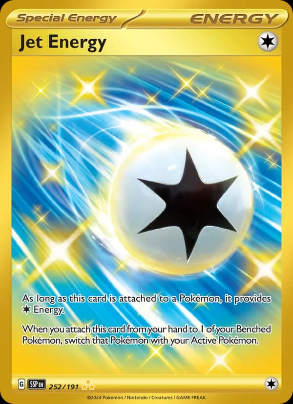 Jet Energy — Surging Sparks, Hyper rare