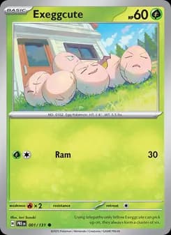 Exeggcute — Prismatic Evolutions — Common