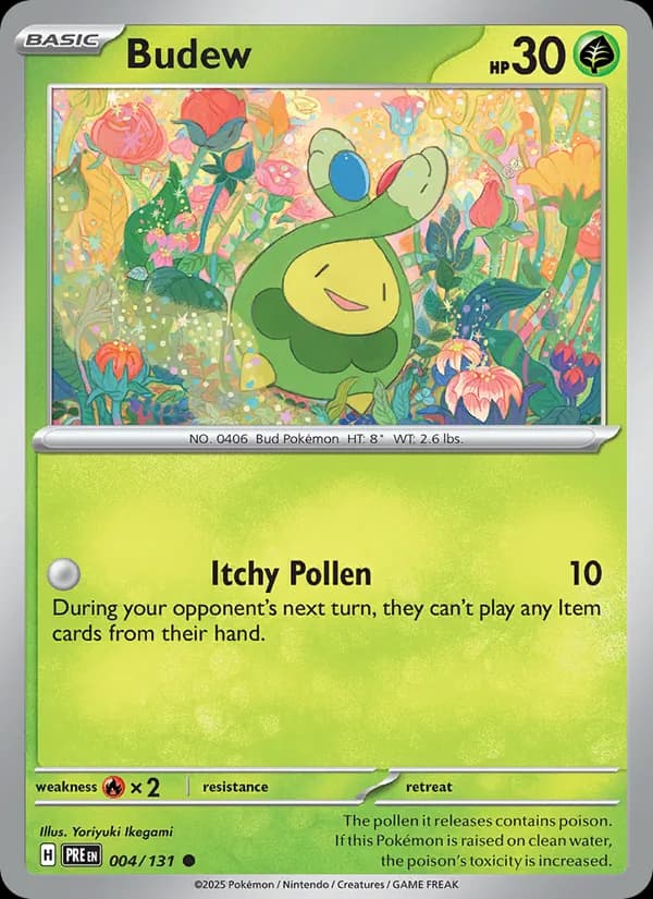 Budew — Prismatic Evolutions, Common