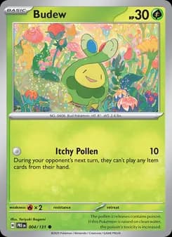 Budew — Prismatic Evolutions — Common