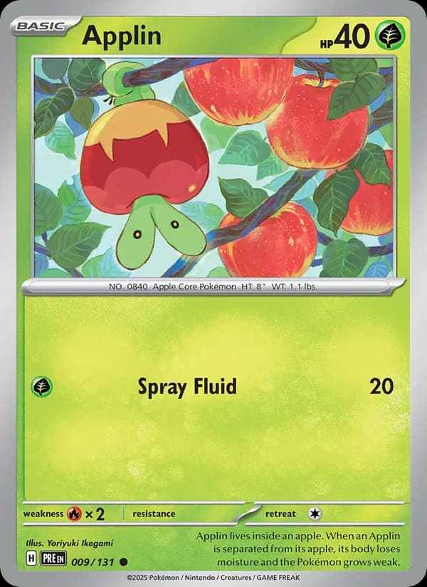 Applin — Prismatic Evolutions, Common