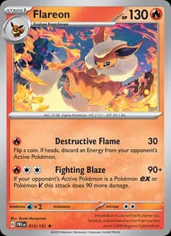Flareon — Prismatic Evolutions — Rare