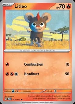 Litleo — Prismatic Evolutions — Common