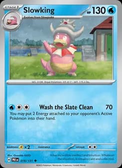 Slowking — Prismatic Evolutions — Uncommon