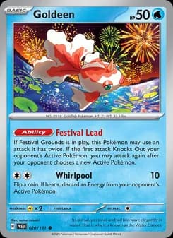 Goldeen — Prismatic Evolutions — Common