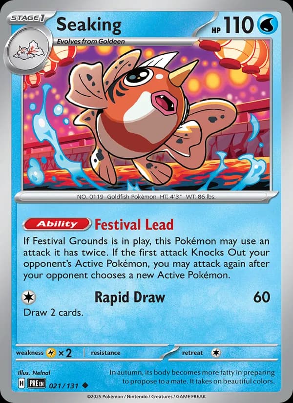 Seaking — Prismatic Evolutions, Uncommon
