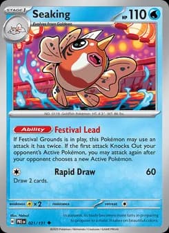Seaking — Prismatic Evolutions — Uncommon