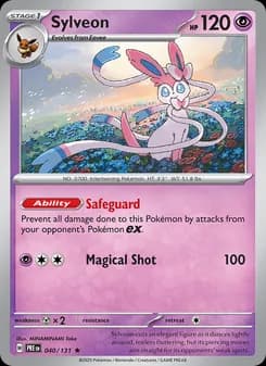 Sylveon — Prismatic Evolutions — Rare