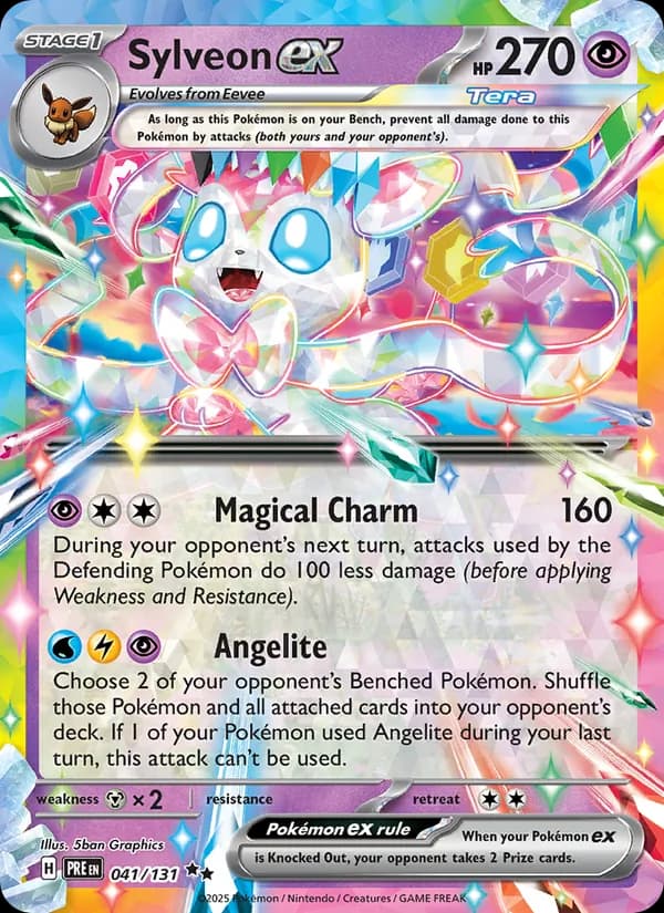 Sylveon ex — Prismatic Evolutions, Double rare