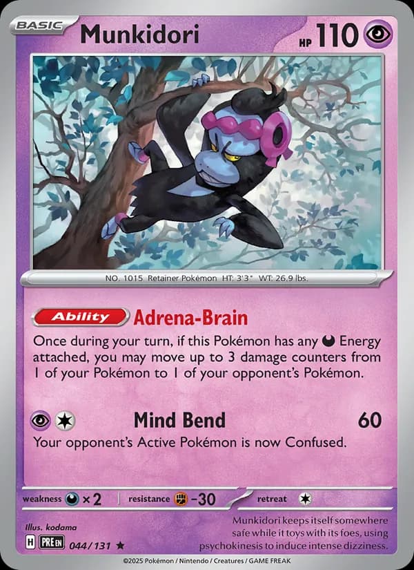 Munkidori — Prismatic Evolutions, Rare