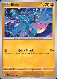 Riolu — Prismatic Evolutions — Common