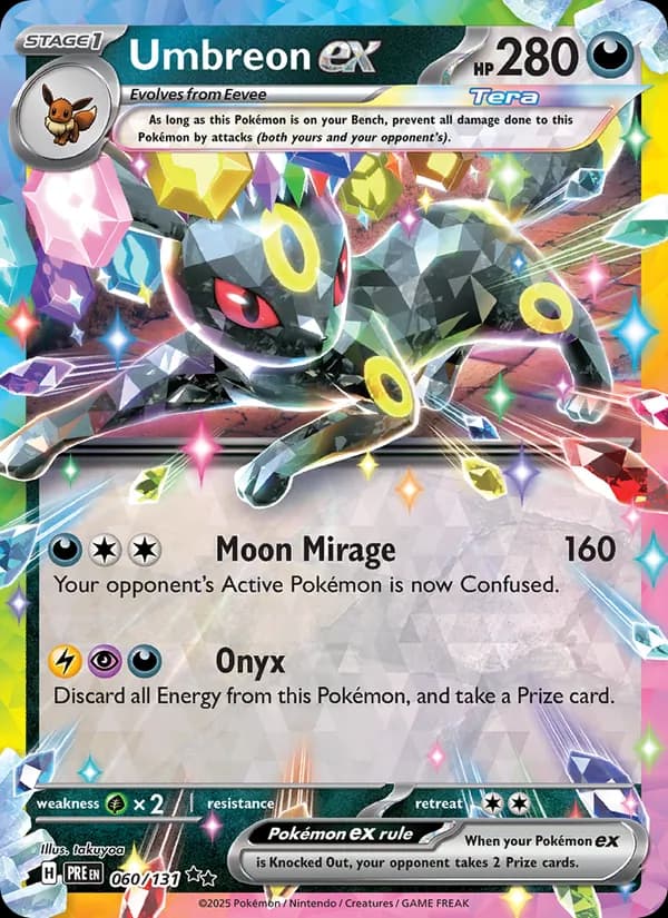 Umbreon ex — Prismatic Evolutions, Double rare