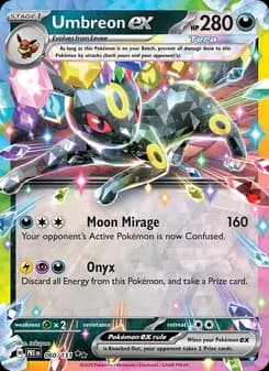 Umbreon ex — Prismatic Evolutions — Double rare