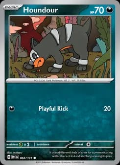 Houndour — Prismatic Evolutions — Common