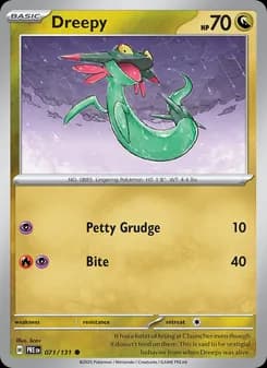 Dreepy — Prismatic Evolutions — Common
