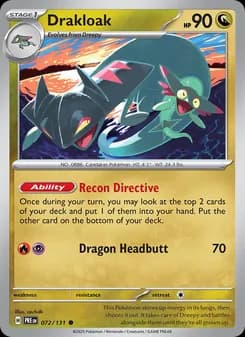 Drakloak — Prismatic Evolutions — Common