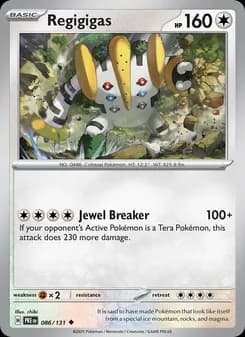 Regigigas — Prismatic Evolutions — Uncommon