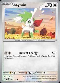 Shaymin — Prismatic Evolutions — Uncommon