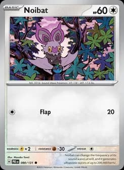 Noibat — Prismatic Evolutions — Common