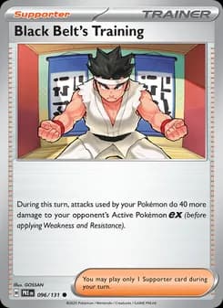 Black Belt's Training — Prismatic Evolutions — Common