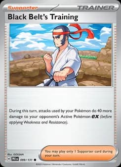 Black Belt's Training — Prismatic Evolutions — Common