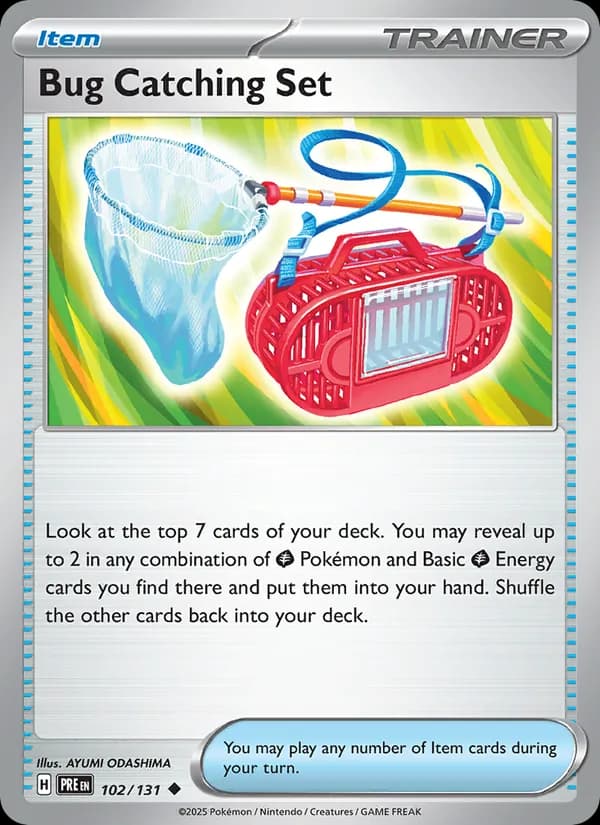 Bug Catching Set — Prismatic Evolutions, Uncommon