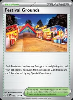 Festival Grounds — Prismatic Evolutions — Uncommon