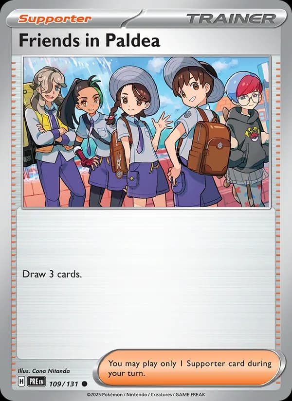 Friends in Paldea — Prismatic Evolutions, Common