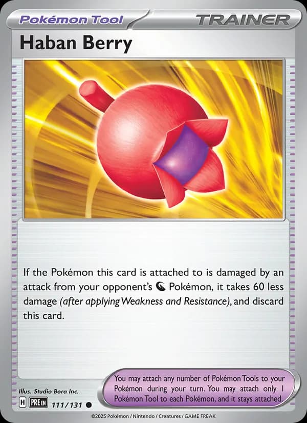 Haban Berry — Prismatic Evolutions, Common
