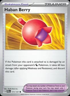 Haban Berry — Prismatic Evolutions — Common