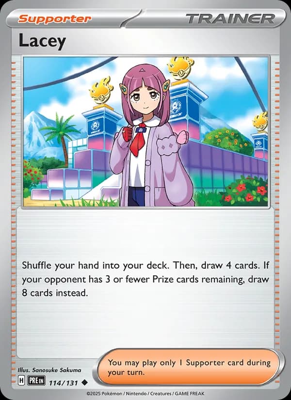 Lacey — Prismatic Evolutions, Uncommon