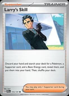 Larry's Skill — Prismatic Evolutions — Common