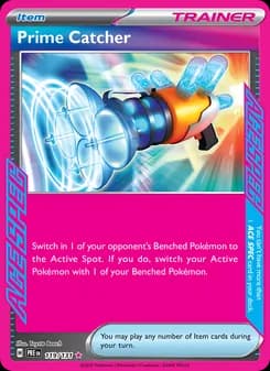 Prime Catcher — Prismatic Evolutions — ACE SPEC Rare